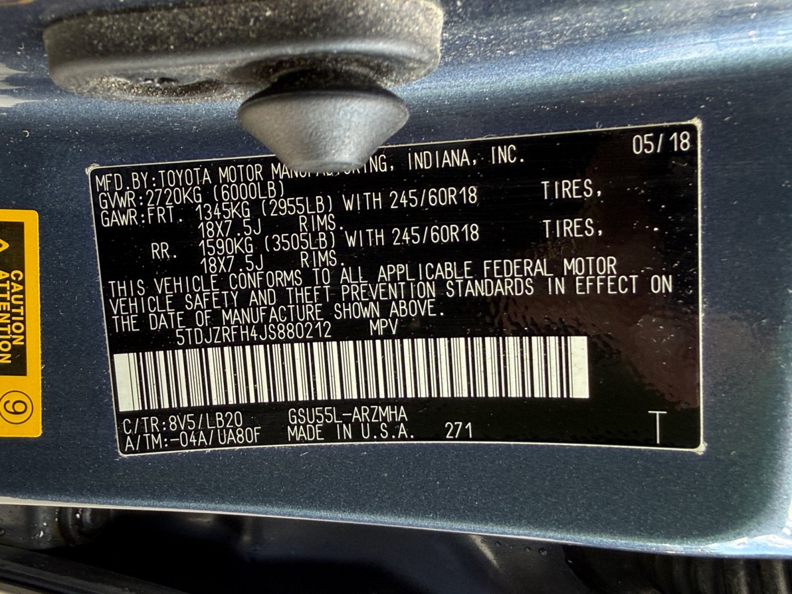 2018 Toyota Highlander XLE