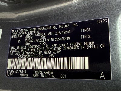 2023 Toyota Highlander XLE