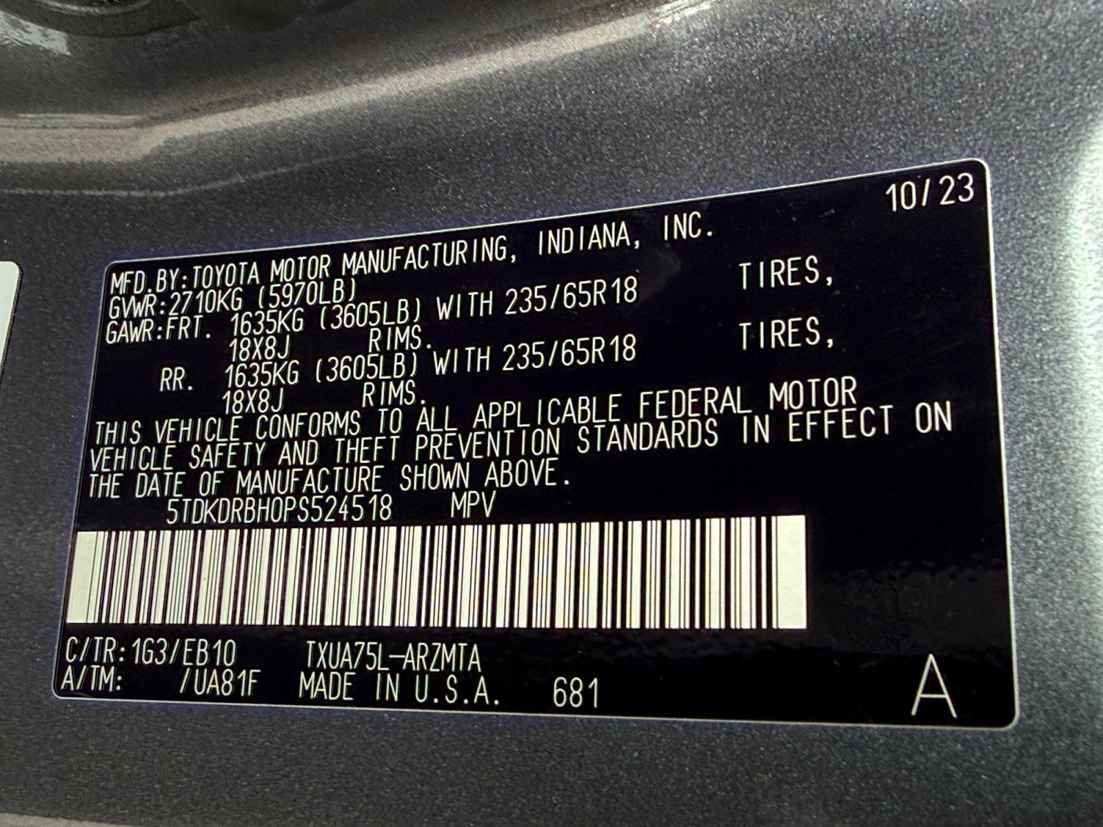 2023 Toyota Highlander XLE