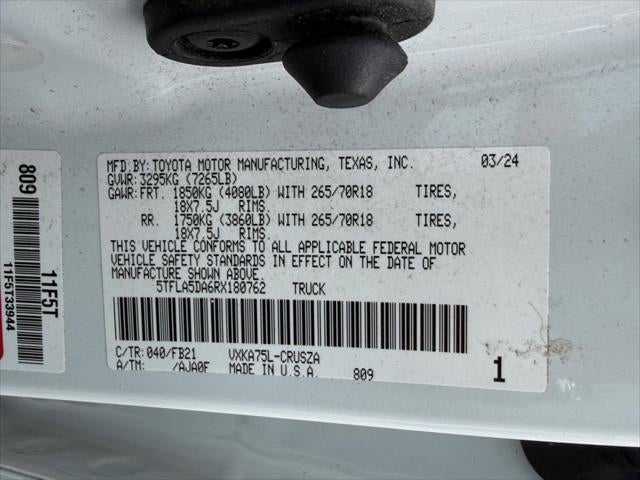 2024 Toyota Tundra 4WD Truck SR5