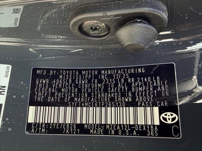 2026 Toyota Corolla XSE
