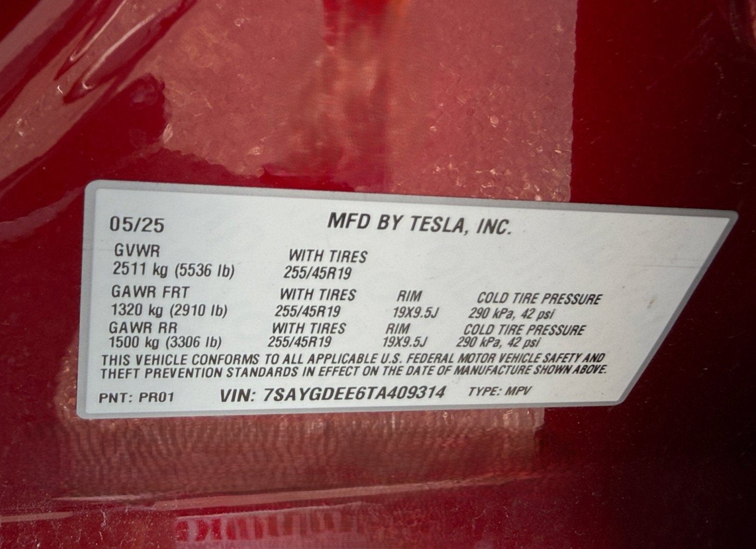2026 Tesla Model Y Long Range Launch Series