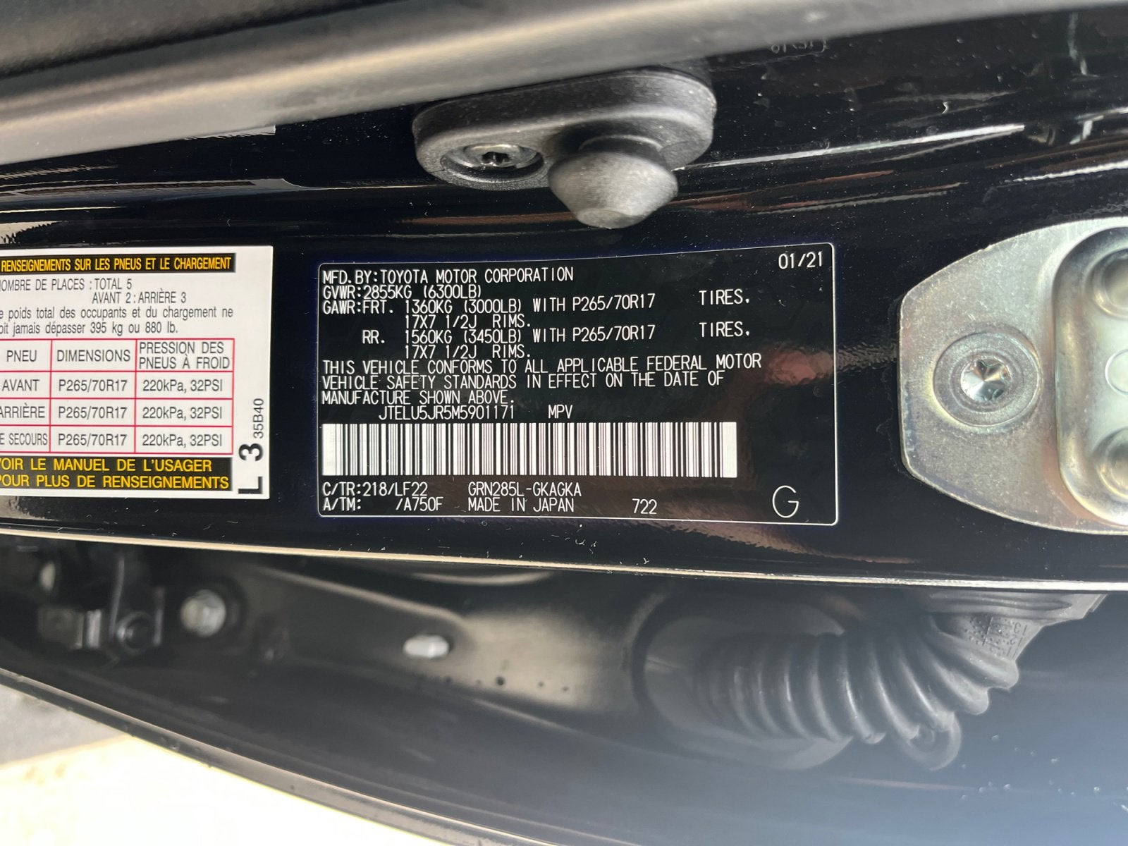 2021 Toyota 4Runner TRD Pro