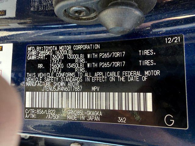 2022 Toyota 4Runner SR5 Premium