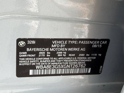 2016 BMW 3 Series 328i xDrive