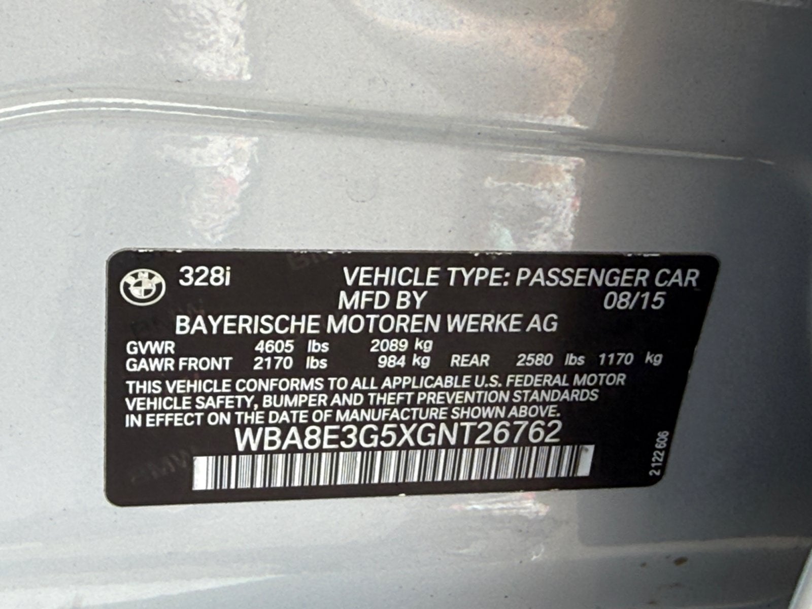 2016 BMW 3 Series 328i xDrive