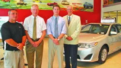 Chris Irwin Laconia High School Donation