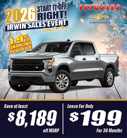 New 2026 Chevrolet Silverado Crew Cab LT 4x4