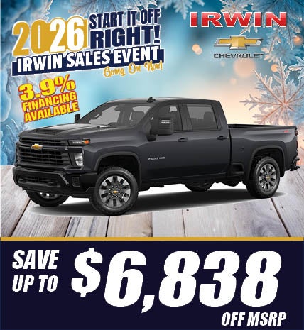 New 2026 Chevrolet Silverado 2500 LT Crew Cab Trail Boss 4x4